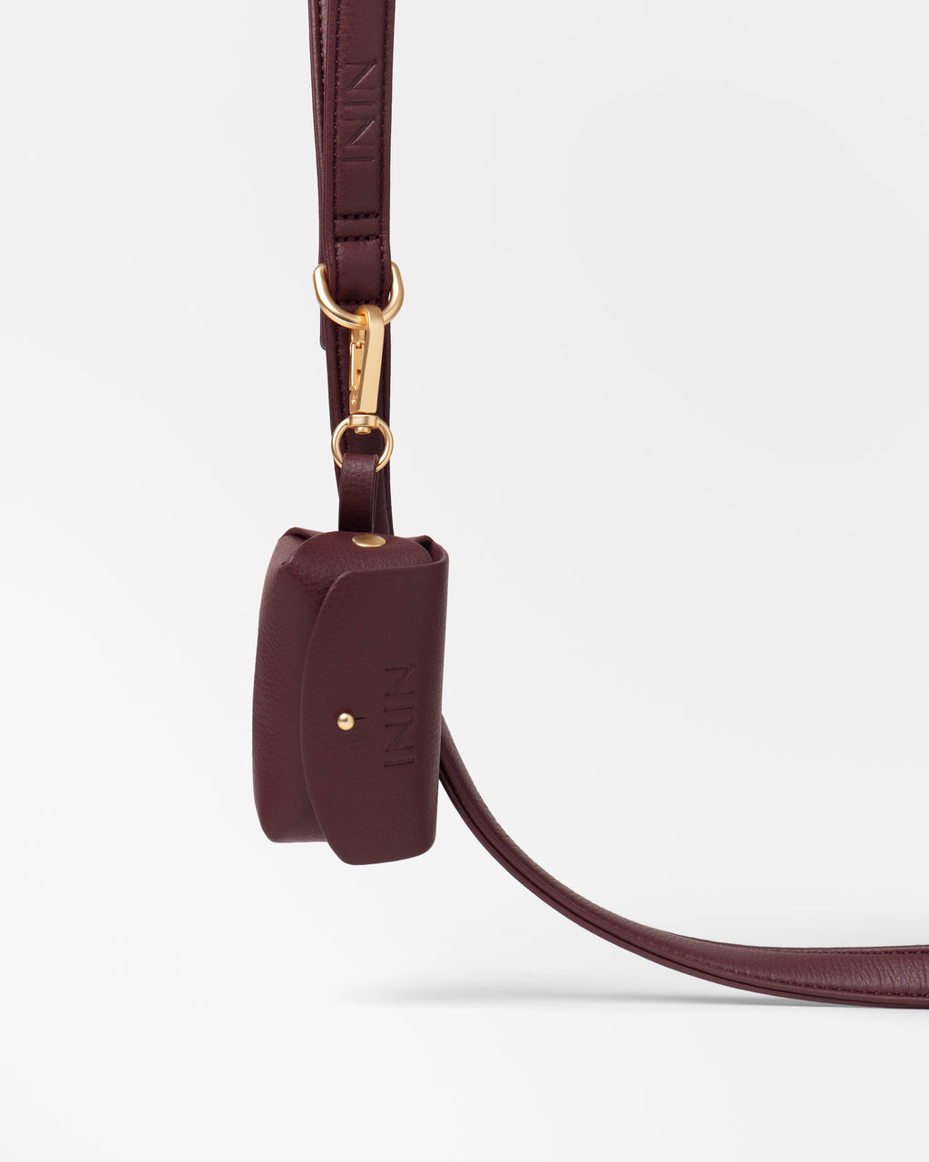 Poop bag Burgundy