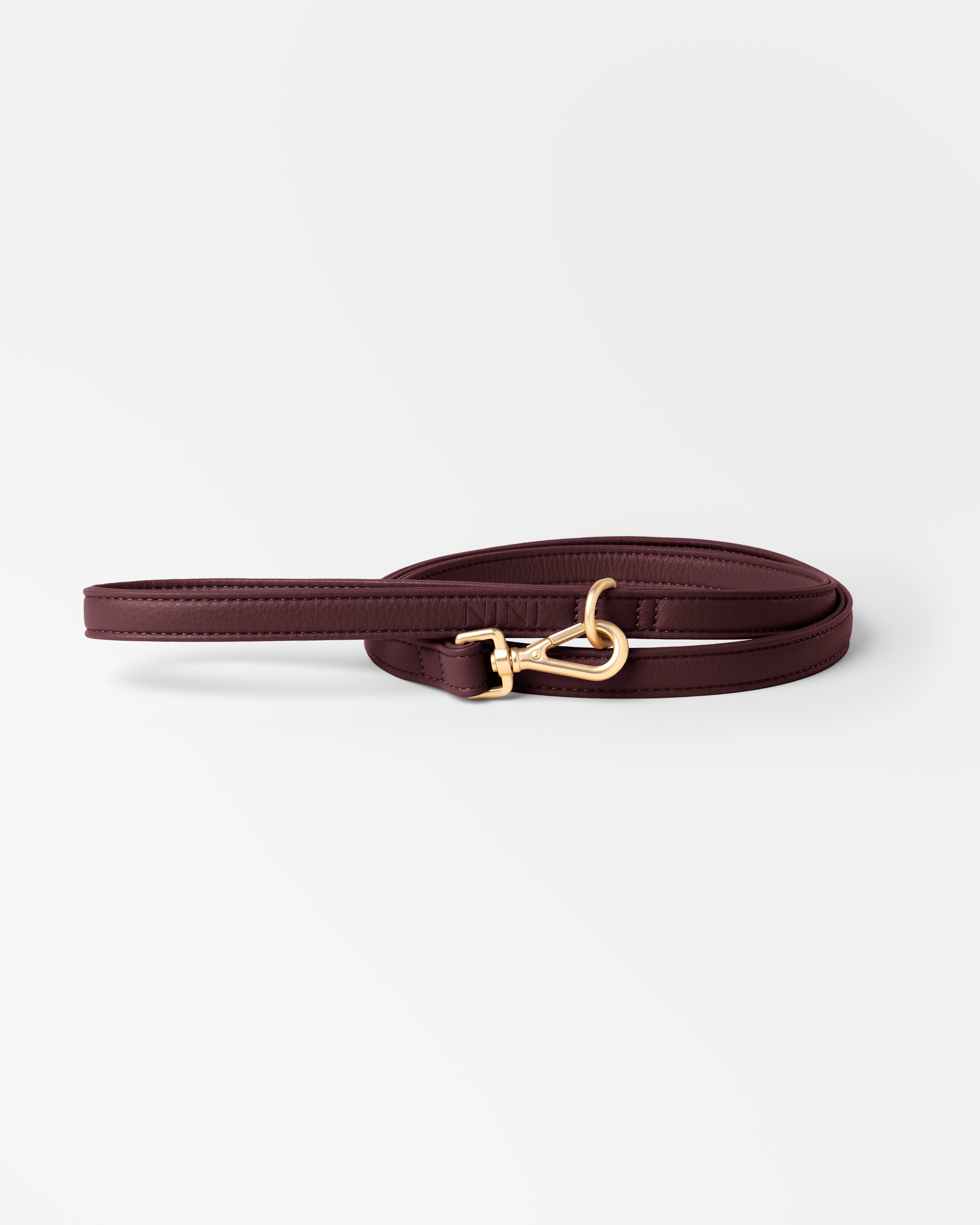 Laisse Classique Bordeaux