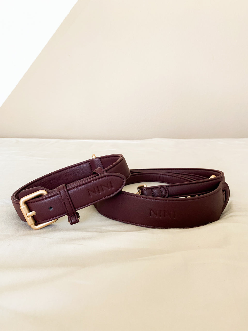 Laisse Mains-libres Burgundy