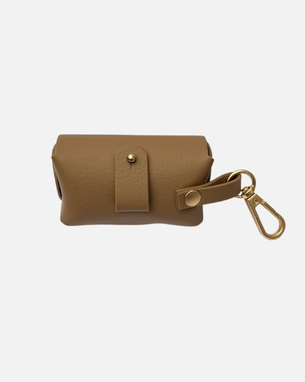 Beige Poop Bag Pouch