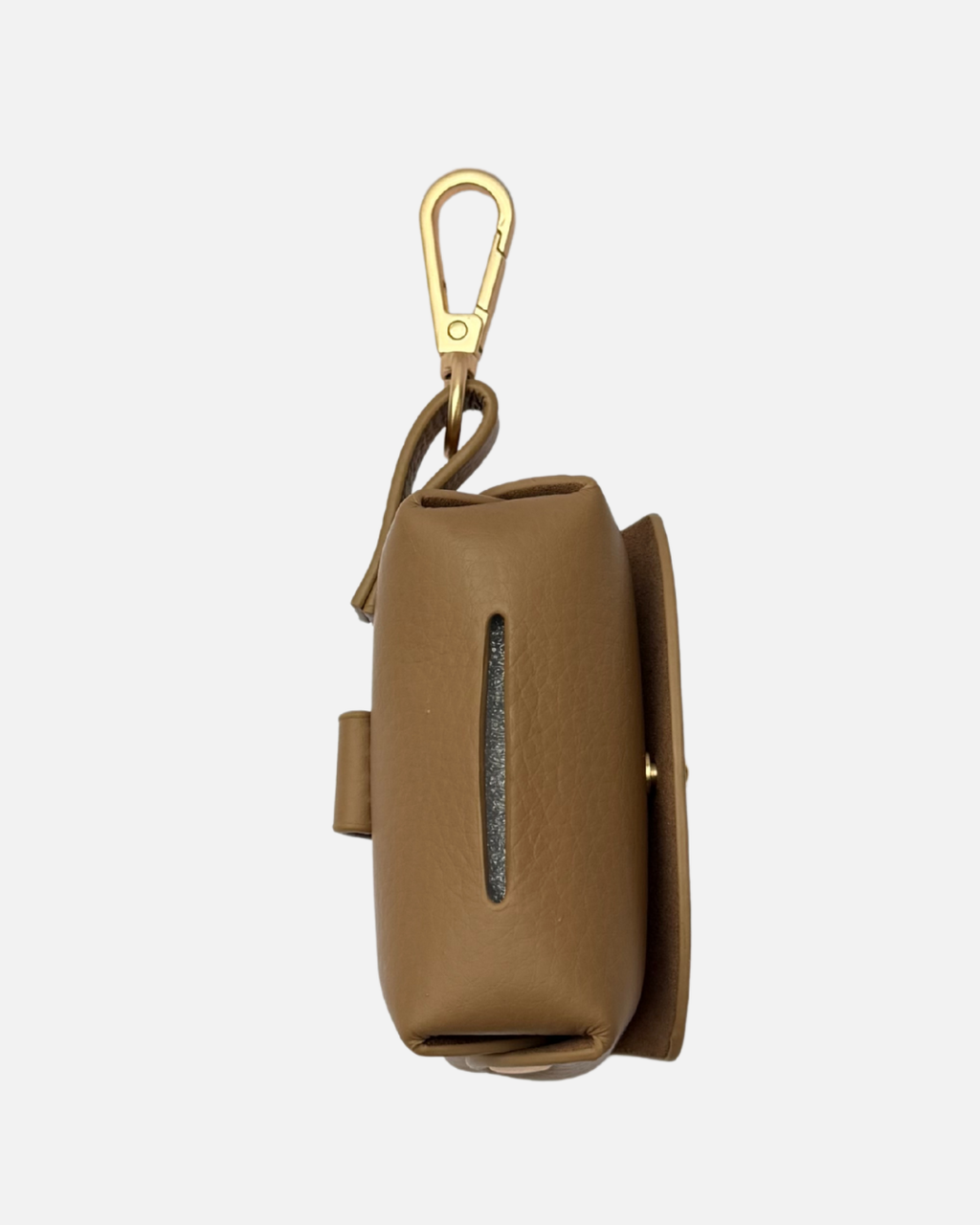Beige Poop Bag Pouch