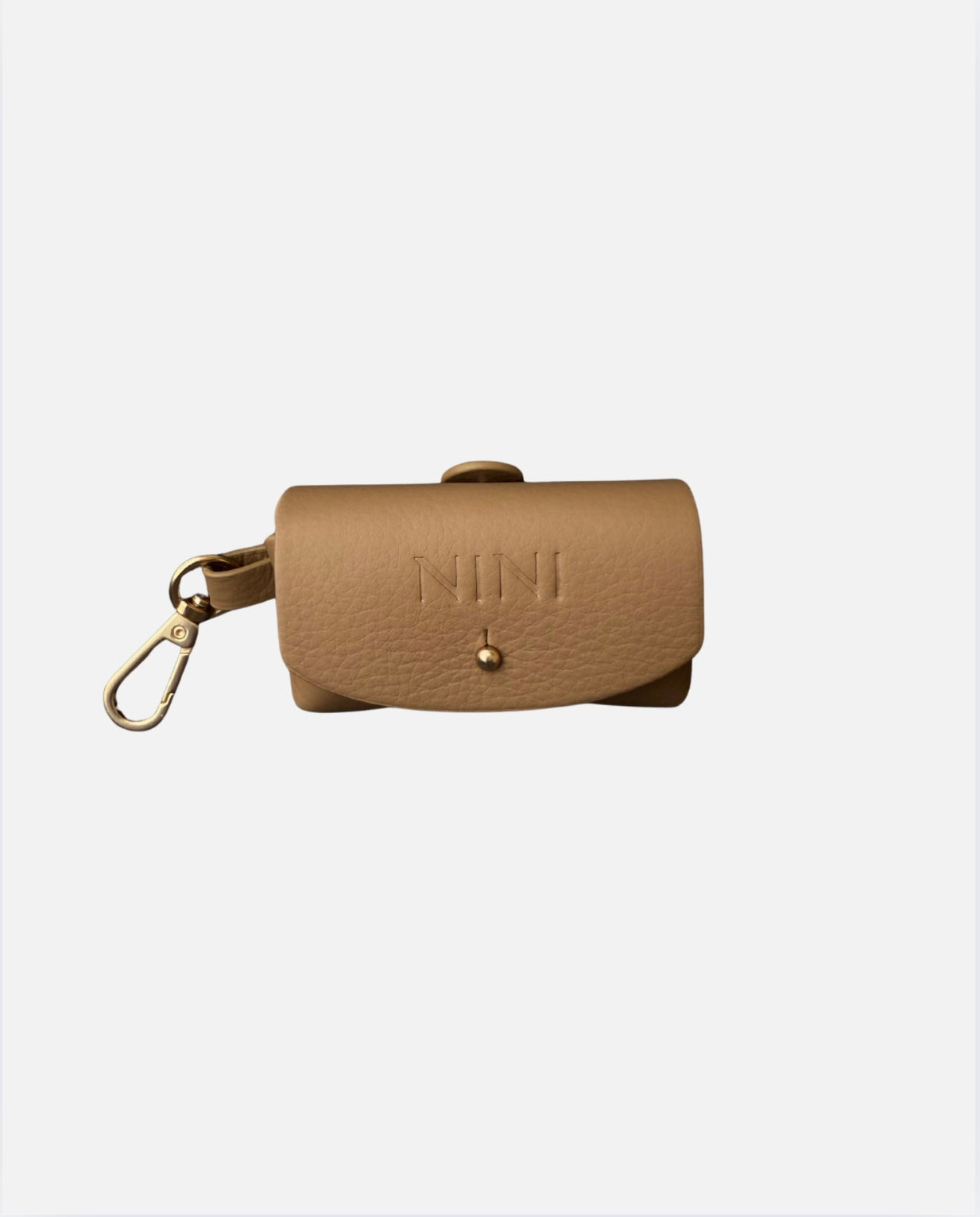 Poop bag Beige